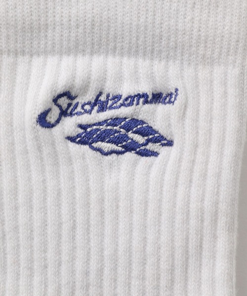 RAGEBLUE（レイジブルー）の「【すしざんまい】コラボソックス/267038（ソックス/靴下・メンズ・ホワイト/レッド・FREE）」の6枚目の写真