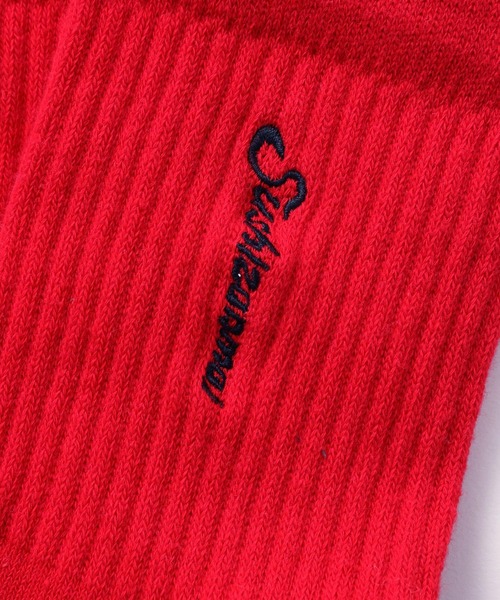 RAGEBLUE（レイジブルー）の「【すしざんまい】コラボソックス/267038（ソックス/靴下・メンズ・ホワイト/レッド・FREE）」の4枚目の写真