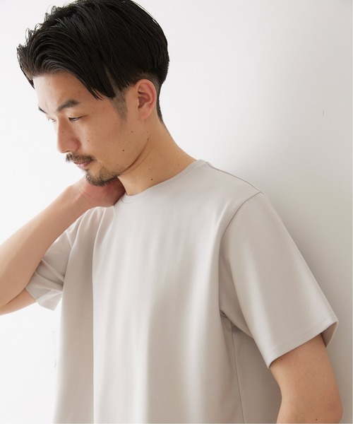 417 EDIFICE（フォーワンセブンエディフィス）の「※《追加》コンパクトポンチショートスリーブクルーネック【Made in Japan】（Tシャツ/カットソー・メンズ・ホワイト/ブラック/スミクロ/グレー/ブラウン/グリーン/ブルー/ホワイト系その他・SMALL/MEDIUM/LARGE/X-LARGE）」の22枚目の写真