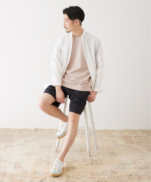 417 EDIFICE（フォーワンセブンエディフィス）の「※《追加》コンパクトポンチショートスリーブクルーネック【Made in Japan】（Tシャツ/カットソー・メンズ・ホワイト/ブラック/スミクロ/グレー/ブラウン/グリーン/ブルー/ホワイト系その他・SMALL/MEDIUM/LARGE/X-LARGE）」の21枚目の写真