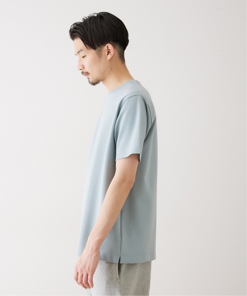 417 EDIFICE（フォーワンセブンエディフィス）の「※《追加》コンパクトポンチショートスリーブクルーネック【Made in Japan】（Tシャツ/カットソー・メンズ・ホワイト/ブラック/スミクロ/グレー/ブラウン/グリーン/ブルー/ホワイト系その他・SMALL/MEDIUM/LARGE/X-LARGE）」の14枚目の写真