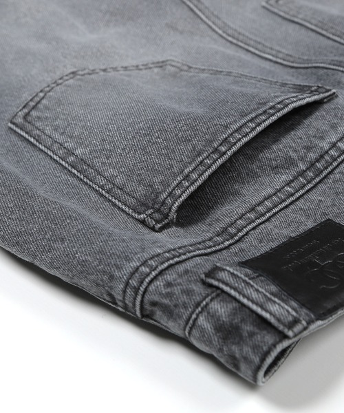 G.O.C(ジーオーシー)の「フリンジスリットフレアデニムパンツ(デニムパンツ・メンズ・ブラック/グレー/ライトブルー・MEDIUM/LARGE)」の11枚目の写真