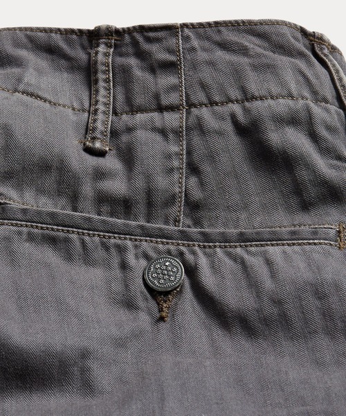 ガーメントダイド ヘリンボーン フィールド パンツ（その他パンツ