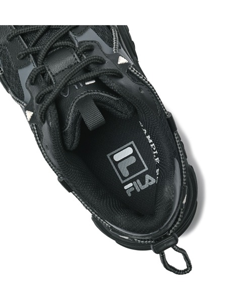 FILA（フィラ）の「フルード / FLUID / 厚底スニーカ―（スニーカー・レディース・ベージュ/ブラック/ホワイト・27.0cm/24.0cm/28.0cm/26.0cm/23.0cm/25.0cm）」の10枚目の写真