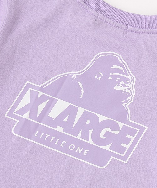 XLARGE KIDS（エクストララージキッズ）の「バックプリントスランテッドOGゴリラ半袖Tシャツ（Tシャツ/カットソー・キッズ・ブラック/ホワイト/パープル/ブルー・140cm/130cm/80ｃｍ/90cm/120cm/110cm/100cm）」の13枚目の写真