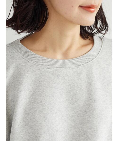 KBF（ケイビーエフ）の「KBF.ガス焼きボリューム裏毛（スウェット・レディース・グレー/オレンジ/ブルー/ライトグリーン・FREE）」の13枚目の写真