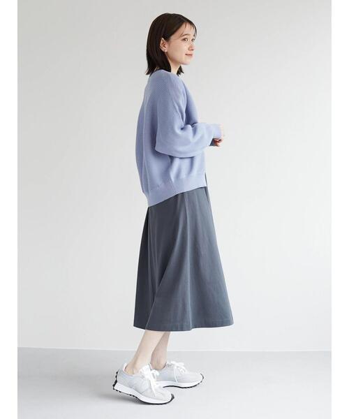 Sugar spoon(シュガースプーン)の「・SUGAR SPOON リブニットドルマンカーデ*(カーディガン/ボレロ・レディース・ブラック/ベージュ/グレー/ピンク/ブルー/ライトカーキ・FREE)」の19枚目の写真