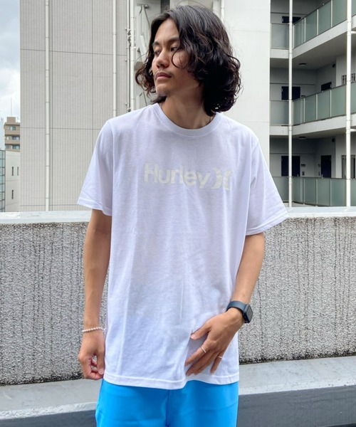 Hurley （ハーレー）の「Hurley/ハーレー ルーズシルエット ブランドロゴTシャツ MSS2200027（Tシャツ/カットソー・メンズ・ブラック/ネイビー/ホワイト・L/S/M）」の13枚目の写真
