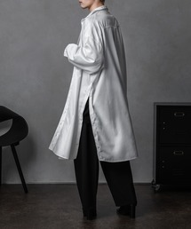 Adoon plain | 【Adoon plain】サイドスリットロングシャツ(シャツ/ブラウス)