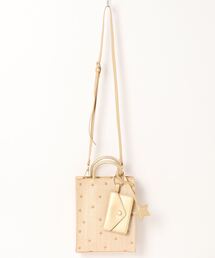 スリーフォータイム　トリムパテント　星ジャガードBAG ショルダーバッグ　肩掛け スリーフォータイムトリムパテント星ジャガードBAG ショルダー