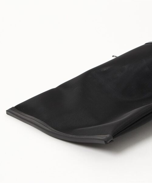 THE PURSE(ザパース )の「【THE PURSE / ザ・パース】tule drawstring bag(チュールドローストリングバッグ)(ショルダーバッグ・メンズ・ブラック/シルバー・FREE)」の4枚目の写真
