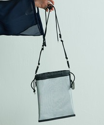 THE PURSE | 【THE PURSE / ザ・パース】tule drawstring bag(チュールドローストリングバッグ)(ショルダーバッグ)