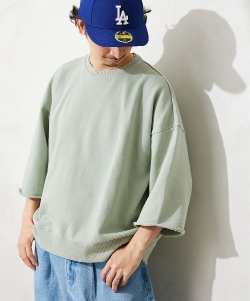 RelumeSportsWearカットオフ半袖スウェット