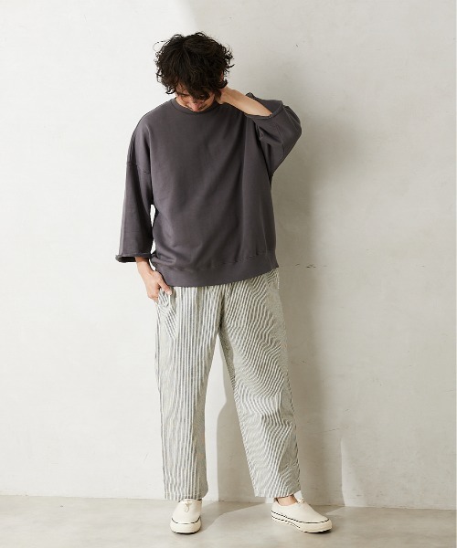 RelumeSportsWearカットオフ半袖スウェット