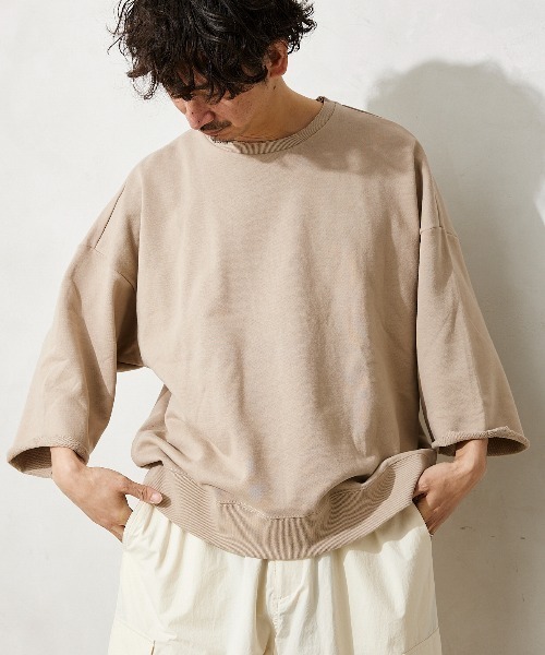 RelumeSportsWearカットオフ半袖スウェット
