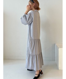 jumelle（ジュメロ）の「バックティアードストライプワンピース（ワンピース）」