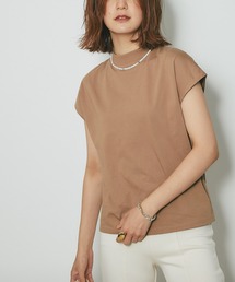 RIVE DROITE | モックネックフレンチTシャツ(Tシャツ/カットソー)