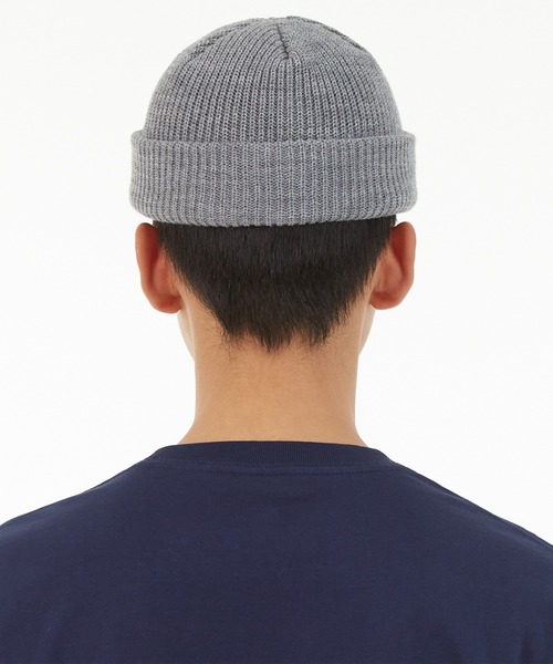 LMCの「【LMC】LABEL SHORT BEANIE / エルエムシー レーベル タグ ショートビーニー（ニットキャップ/ビーニー・メンズ・ネイビー/グレー/ピンク/ブラック・FREE）」の12枚目の写真