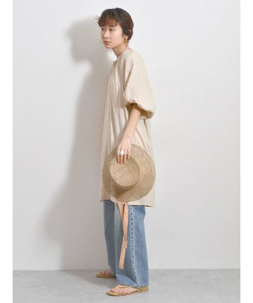 Ungrid（アングリッド）の「パフスリーブボリュームミニワンピース（ワンピース・レディース・アイボリー/ブラック/ベージュ・FREE）」の13枚目の写真