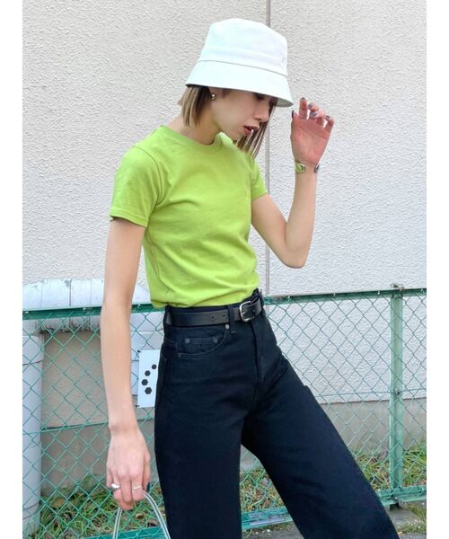 EMODA(エモダ)の「コンパクトロゴバケットハット(ハット・レディース・ホワイト/ブラック・FREE)」の20枚目の写真