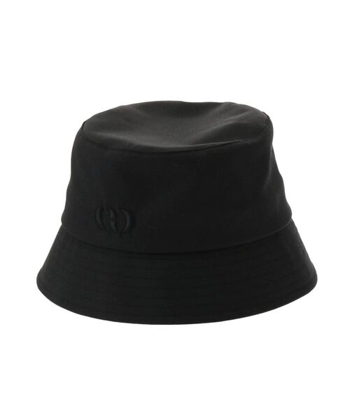 EMODA(エモダ)の「コンパクトロゴバケットハット(ハット・レディース・ホワイト/ブラック・FREE)」の10枚目の写真