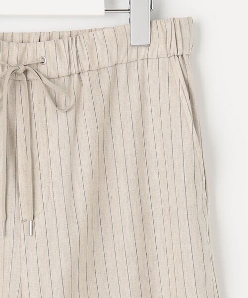 J.PRESS Ladies(J.プレス レディス)の「【洗える】リネンセルロースストライプ パンツ(その他パンツ・レディース・ベージュ系1/ネイビー系1・XS/S/XXS)」の10枚目の写真