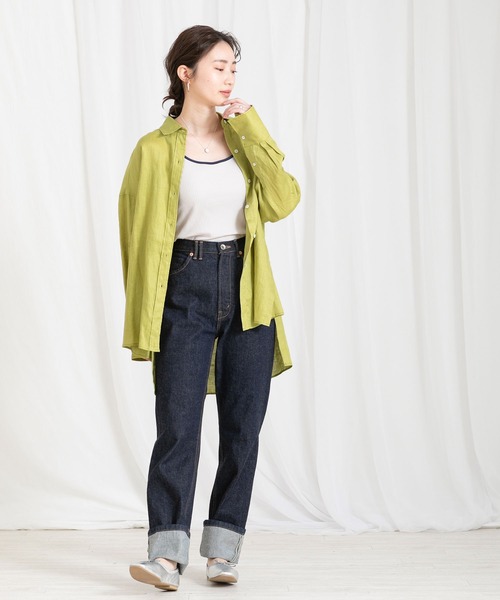 CLOCHE（クロシェ）の「リネンシャツ（シャツ/ブラウス）」 - WEAR