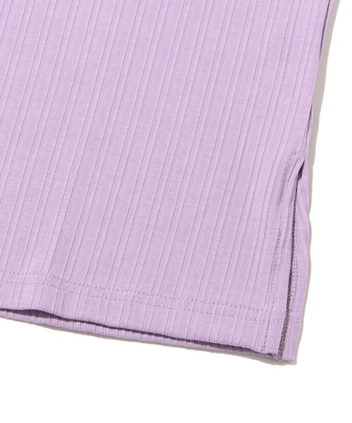 UGG（アグ）の「UGG@mos ヘンリーネックノースリーブ リブトップス（タンクトップ・レディース・ホワイト/ラベンダー・L/M）」の7枚目の写真