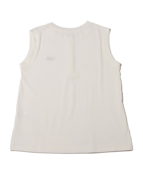 UGG（アグ）の「UGG@mos ヘンリーネックノースリーブ リブトップス（タンクトップ・レディース・ホワイト/ラベンダー・L/M）」の8枚目の写真