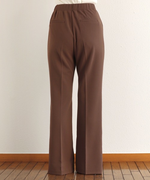 andme（アンドミー）の「【12色/3サイズ展開】梨地ポンチセンタースリットパンツ（その他パンツ・レディース・ブラウン/ピンク/ブラック/オレンジ/グレイッシュベージュ/ピンク系その他/ラベンダー/ピンクベージュ/ブルーグリーン/カーキ/ライトベージュ/ネイビー・L/M/S）」の18枚目の写真