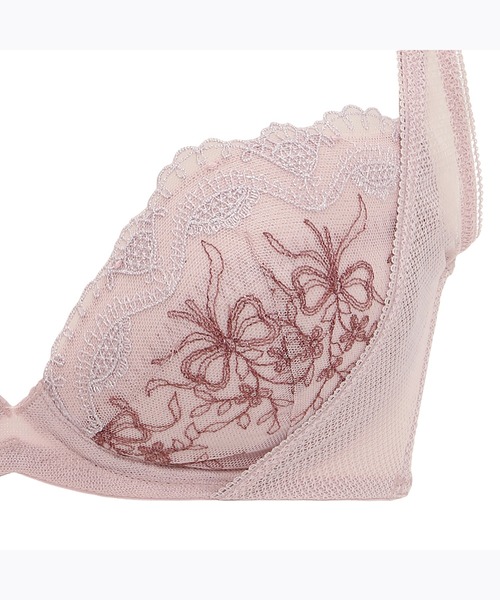 AMOSTYLE BY Triumph(アモスタイルバイトリンプ)の「チャーミングラマー ノンワイヤー ブラジャー アンティーク オーナメント【B,C,Dカップ】AMST1394 HU JX(ブラジャー・レディース・パープル/ゴールド/グリーン・B65/B70/C70/D70/B75/C75/D65/D75/C65)」の14枚目の写真