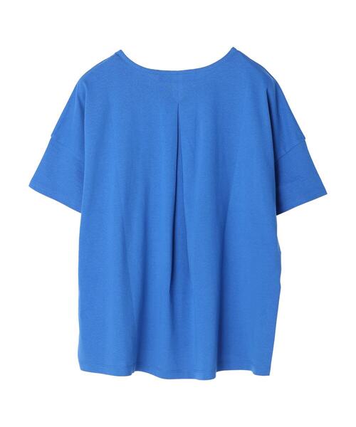 Green　Parks（グリーンパークス）の「バックタックプルオーバー（Tシャツ/カットソー・レディース・ブラック/オフホワイト/ピンク/ブルー・FREE）」の8枚目の写真