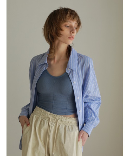 AMAIL（アマイル）の「Icon patin cami（キャミソール・レディース・ホワイト/ブラック/ブルー・FREE）」の10枚目の写真