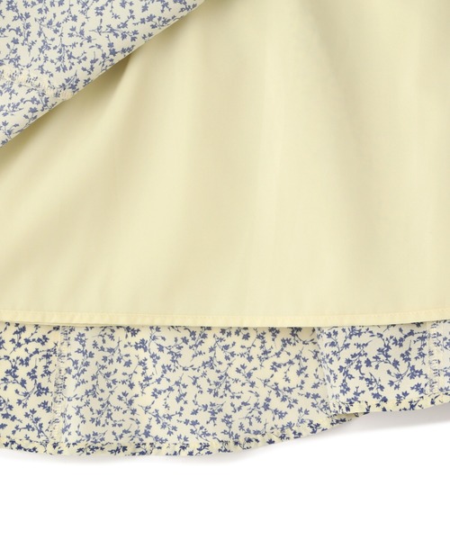 N.（N. Natural Beauty Basic）（エヌエヌナチュラルビューティーベーシック）の「◆ゴアードプリントマーメイドスカート（スカート・レディース・ブラック/クリーム・MEDIUM）」の17枚目の写真