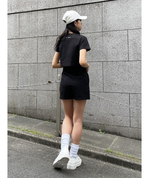 ENVYM（アンビー）の「ロゴＭＩＮＩＴＥＥ（Tシャツ/カットソー・レディース・ホワイト/オレンジ/ブラック・FREE）」の13枚目の写真