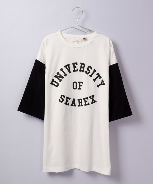 Revo.（レボ）の「Revo. USAコットン×リサイクルコットン ベールボールアンダー プリントTee（Tシャツ/カットソー・メンズ・グリーン/ブルー系その他/ダークパープル/ブラック・2/1）」の14枚目の写真