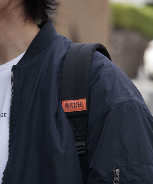 UNIVERSAL OVERALL(ユニバーサルオーバーオール)の「【UNIVERSAL OVERALL/ユニバーサルオーバーオール】スラントデイパック UVO-030(バックパック/リュック・メンズ・ブラック/ダークグリーン/グレー・FREE)」の10枚目の写真
