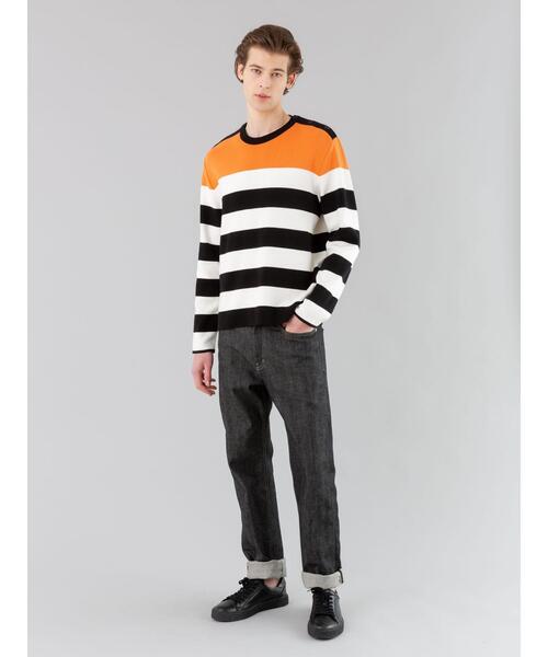 agnes b.（アニエスベー）の「LU10 PULLOVER プルオーバー（ニット/セーター・メンズ・ブラウン・1/2）」の3枚目の写真