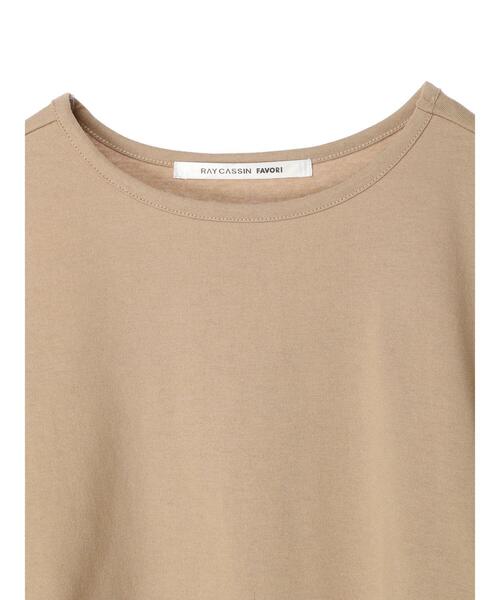 RAY CASSIN FAVORI（レイカズンフェバリ）の「・RAY CASSIN ドットスリーブプルオーバー（Tシャツ/カットソー・レディース・オフホワイト/ブラック/ベージュ・FREE）」の20枚目の写真