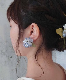 m.soeur | 丸いアジサイのイヤリング＊(イヤリング)