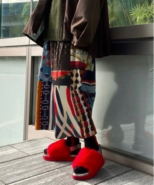 UNITED NUDE（ユナイテッドヌード）の「Terra Teddy（サンダル・レディース・ブラック/レッド/オリーブ/ブルー・36/38/35/37）」の6枚目の写真