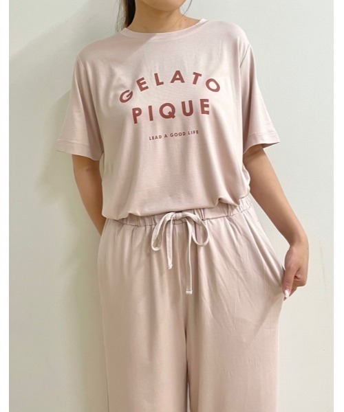 gelato pique（ジェラートピケ）の「ワンポイントロゴロング