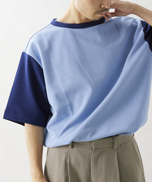 PLATING SMOOTH オーバーサイズリンガー半袖Tシャツ