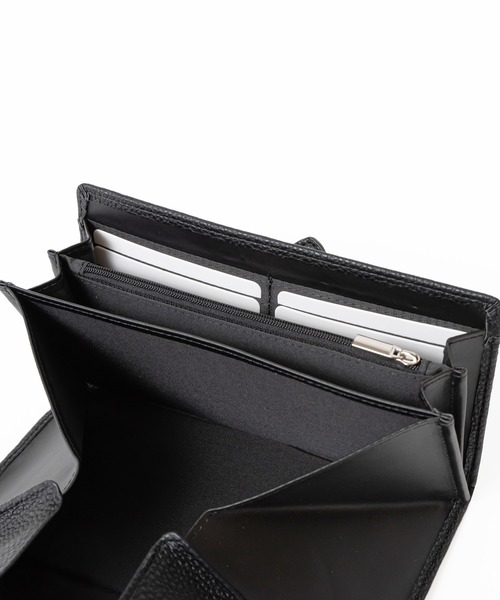 VitaFelice（ヴィータフェリーチェ）の「スキミング防止レター型長財布（財布・レディース・ブラック/スモークピンク/ゴールド/グリーン/シルバー系・FREE）」の9枚目の写真