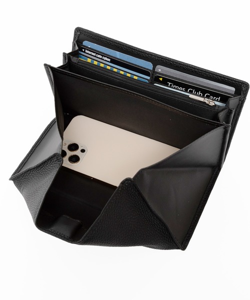 VitaFelice（ヴィータフェリーチェ）の「スキミング防止レター型長財布（財布・レディース・ブラック/スモークピンク/ゴールド/グリーン/シルバー系・FREE）」の17枚目の写真