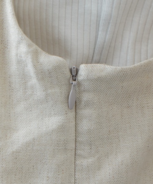 PUAL CE CIN（ピュアルセシン）の「麻テンセルストレッチサロペット（サロペット/オーバーオール・レディース・ブラック/マスタード/ナチュラル・FREE）」の18枚目の写真