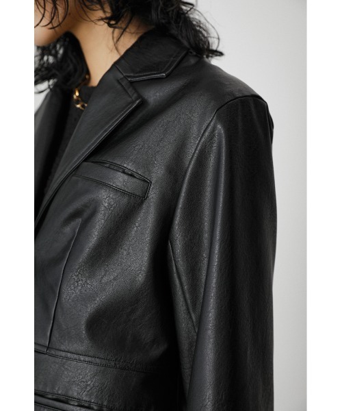 AZUL by moussy（アズールバイマウジー）の「FAUX LEATHER TAILORED 