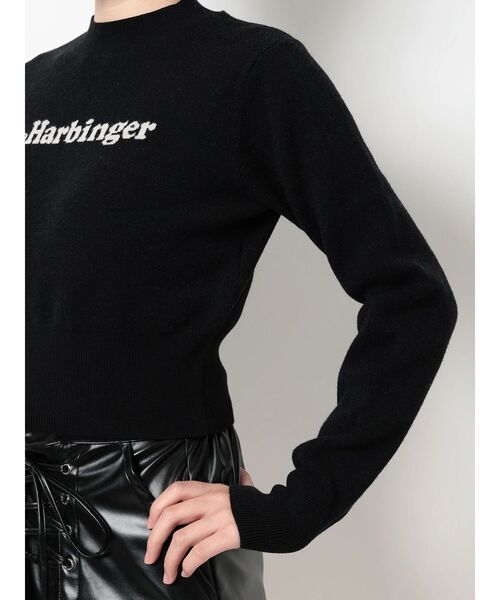 GYDA（ジェイダ）の「theHarbinger ニットトップス（ニット/セーター・レディース・アイボリー/ブラック/ベージュ・FREE）」の6枚目の写真