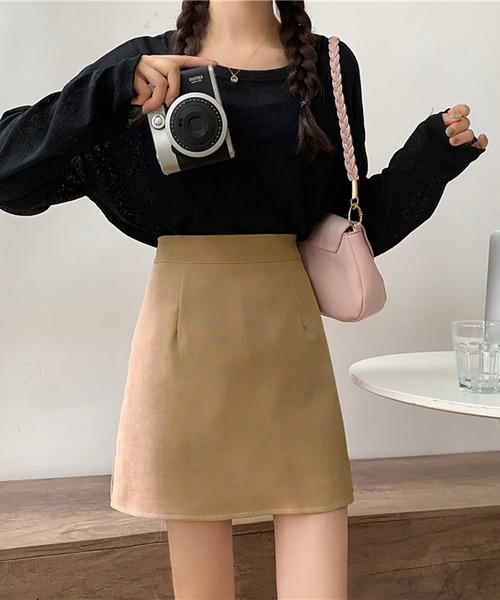 Dita Muaj.(ディータムアージュ)の「ミニスカート(スカート・レディース・ベージュ/ブラック・L/M/S)」の6枚目の写真