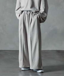NILWAY | センタークリースワンタックワイドフレアスウェットパンツ(スウェットパンツ)